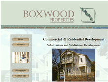Tablet Screenshot of boxwoodproperties.com